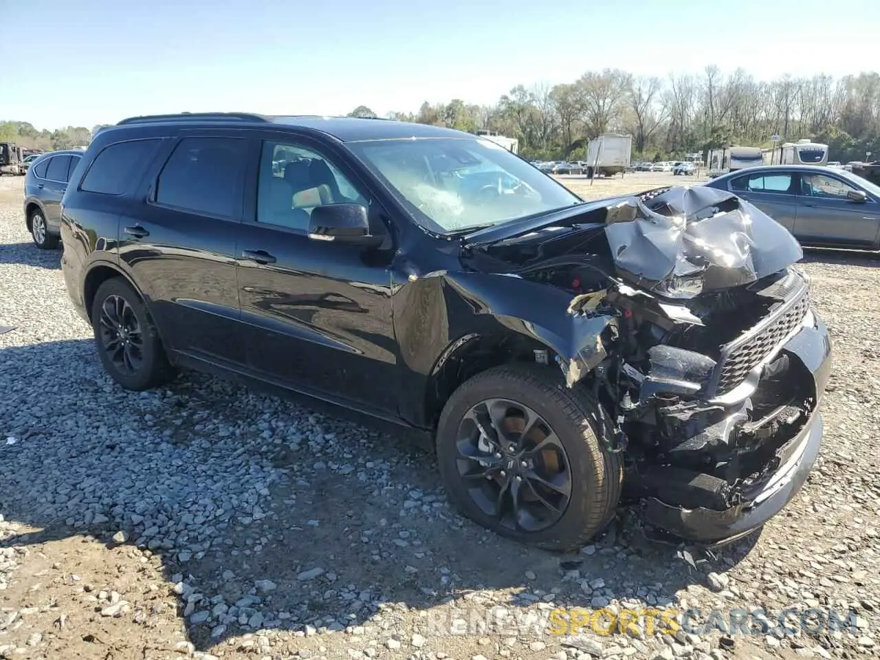 4 fotografías del automóvil dañado 1C4RDHDG4RC190057 DODGE DURANGO 2024