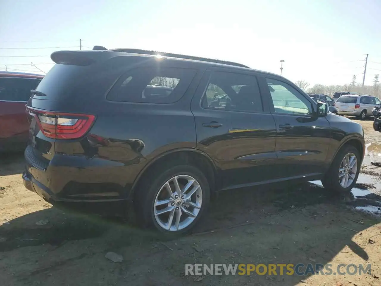 3 fotografías del automóvil dañado 1C4RDJDG6RC139313 DODGE DURANGO 2024