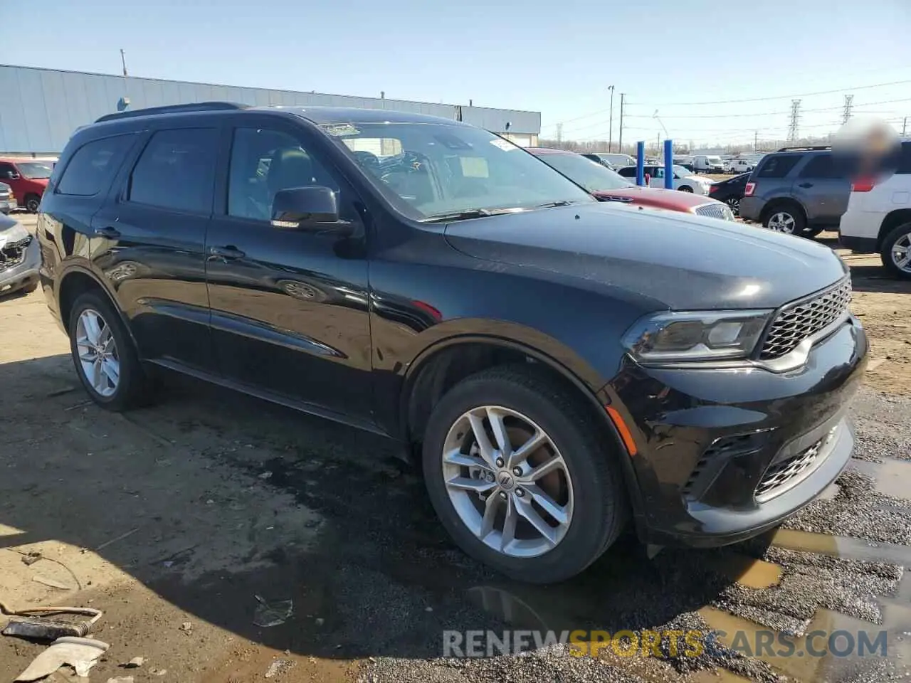 4 fotografías del automóvil dañado 1C4RDJDG6RC139313 DODGE DURANGO 2024