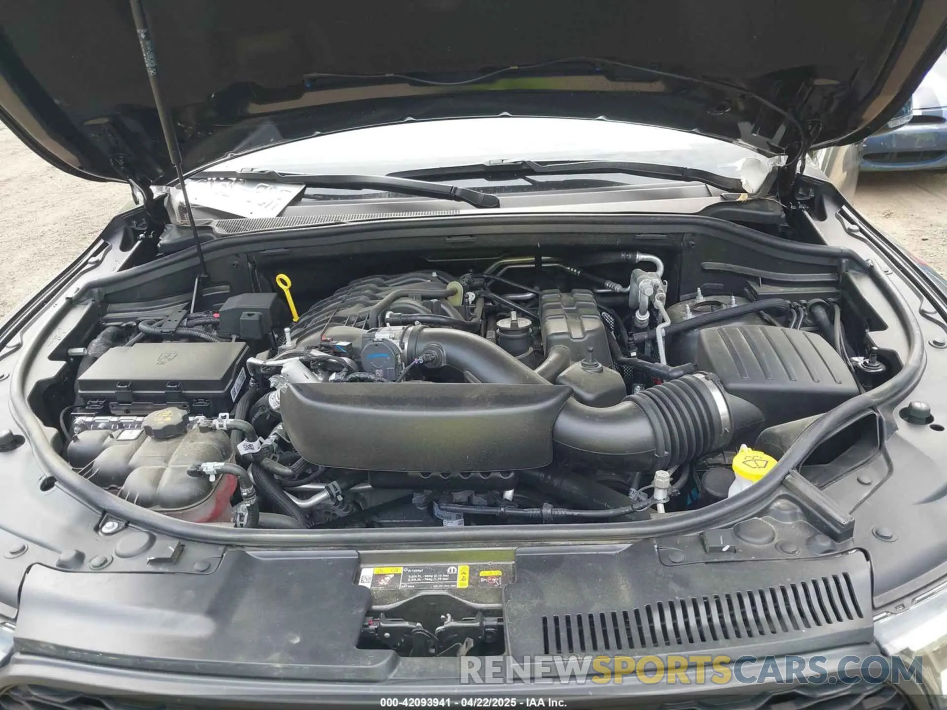 10 fotografías del automóvil dañado 1C4RDJDG6RC192190 DODGE DURANGO 2024
