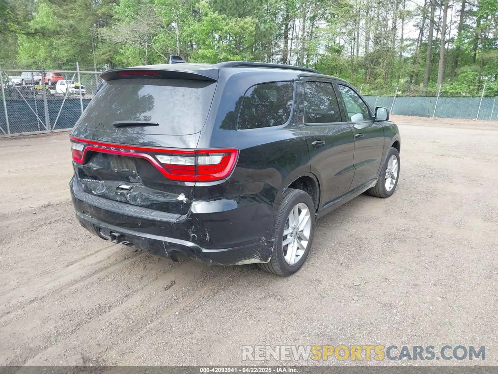4 fotografías del automóvil dañado 1C4RDJDG6RC192190 DODGE DURANGO 2024