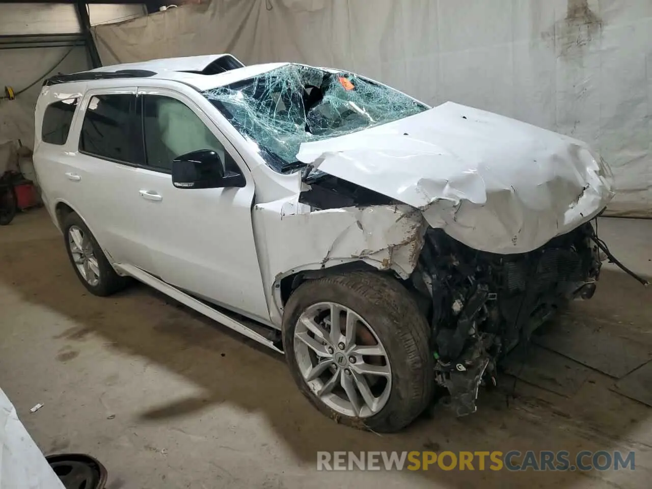 4 fotografías del automóvil dañado 1C4RDJDG7RC192246 DODGE DURANGO 2024