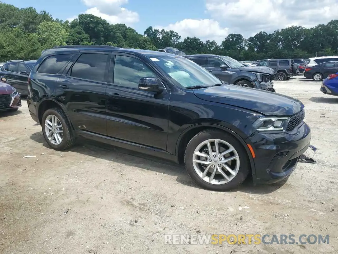 4 fotografías del automóvil dañado 1C4RDJDG8RC237971 DODGE DURANGO 2024