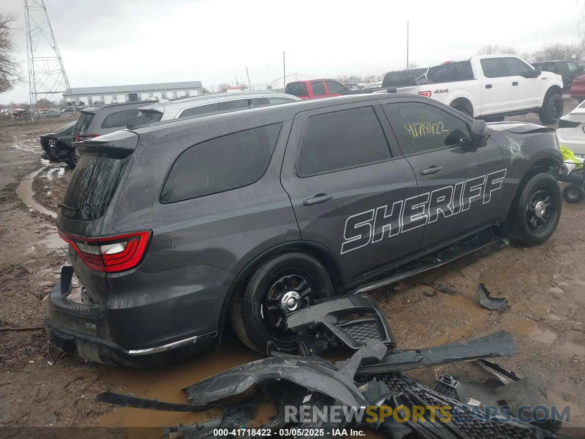 4 fotografías del automóvil dañado 1C4RDJFG2RC154758 DODGE DURANGO 2024