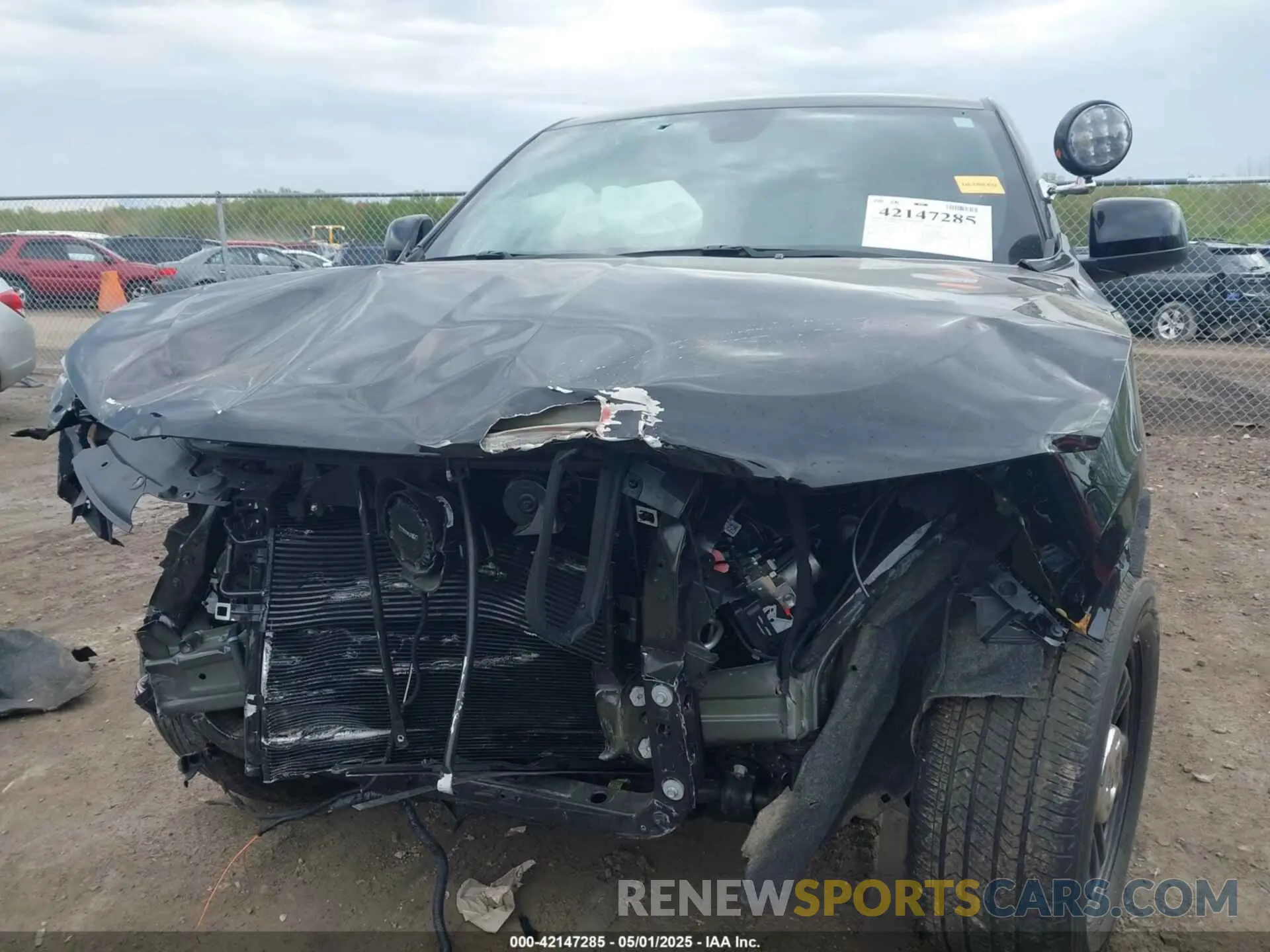 6 fotografías del automóvil dañado 1C4RDJFG9RC183867 DODGE DURANGO 2024