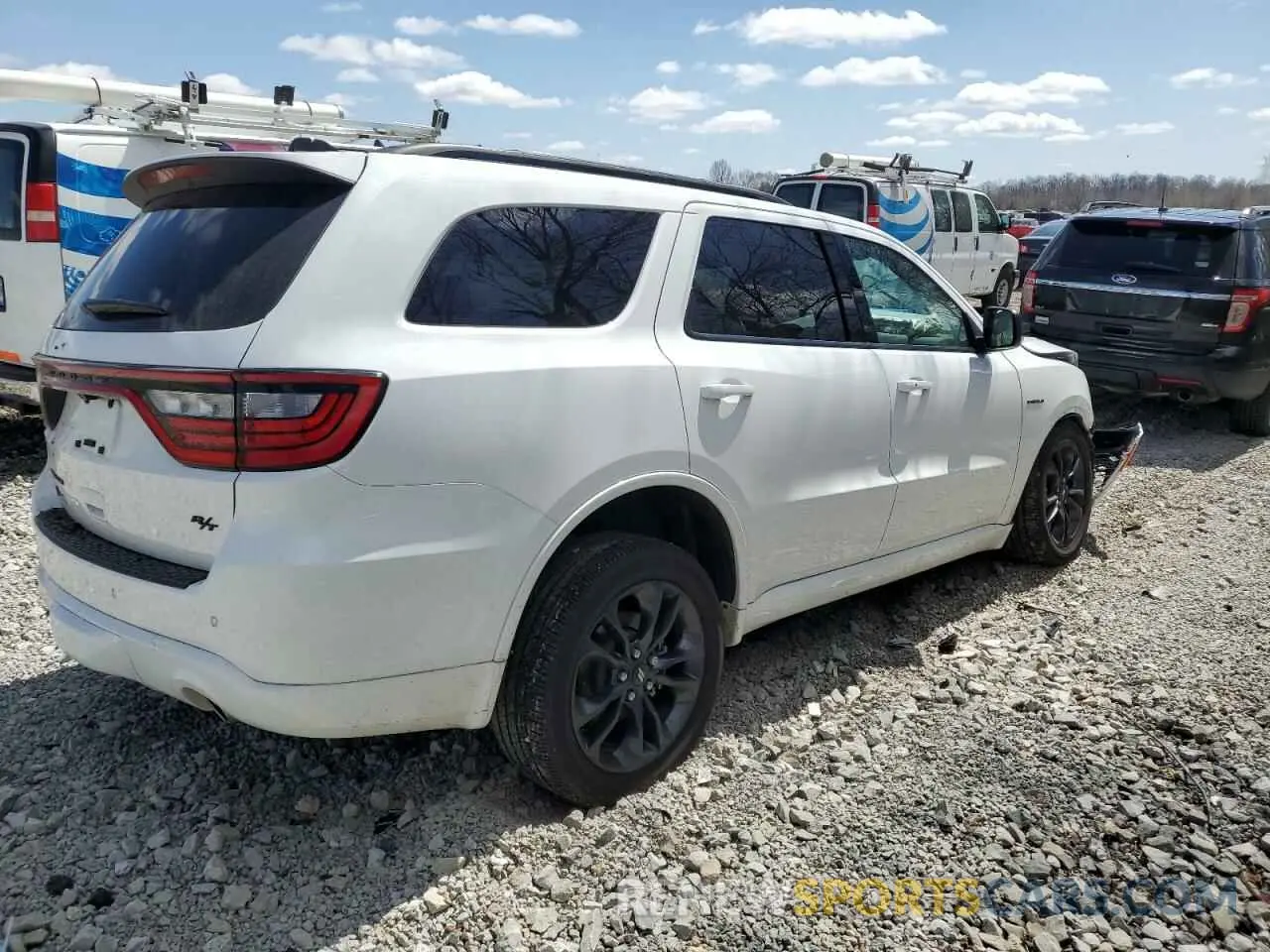 3 fotografías del automóvil dañado 1C4SDJCT0RC144698 DODGE DURANGO 2024