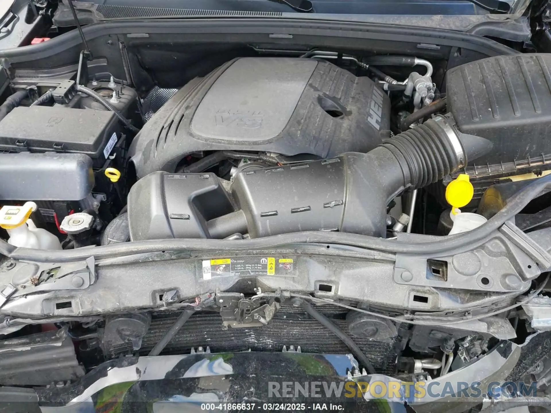 10 fotografías del automóvil dañado 1C4SDJCT3RC139804 DODGE DURANGO 2024