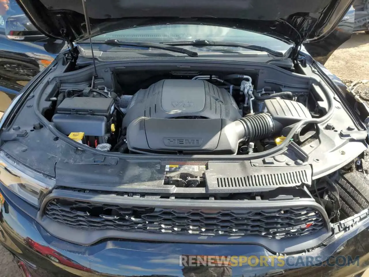 12 fotografías del automóvil dañado 1C4SDJCT4RC174173 DODGE DURANGO 2024
