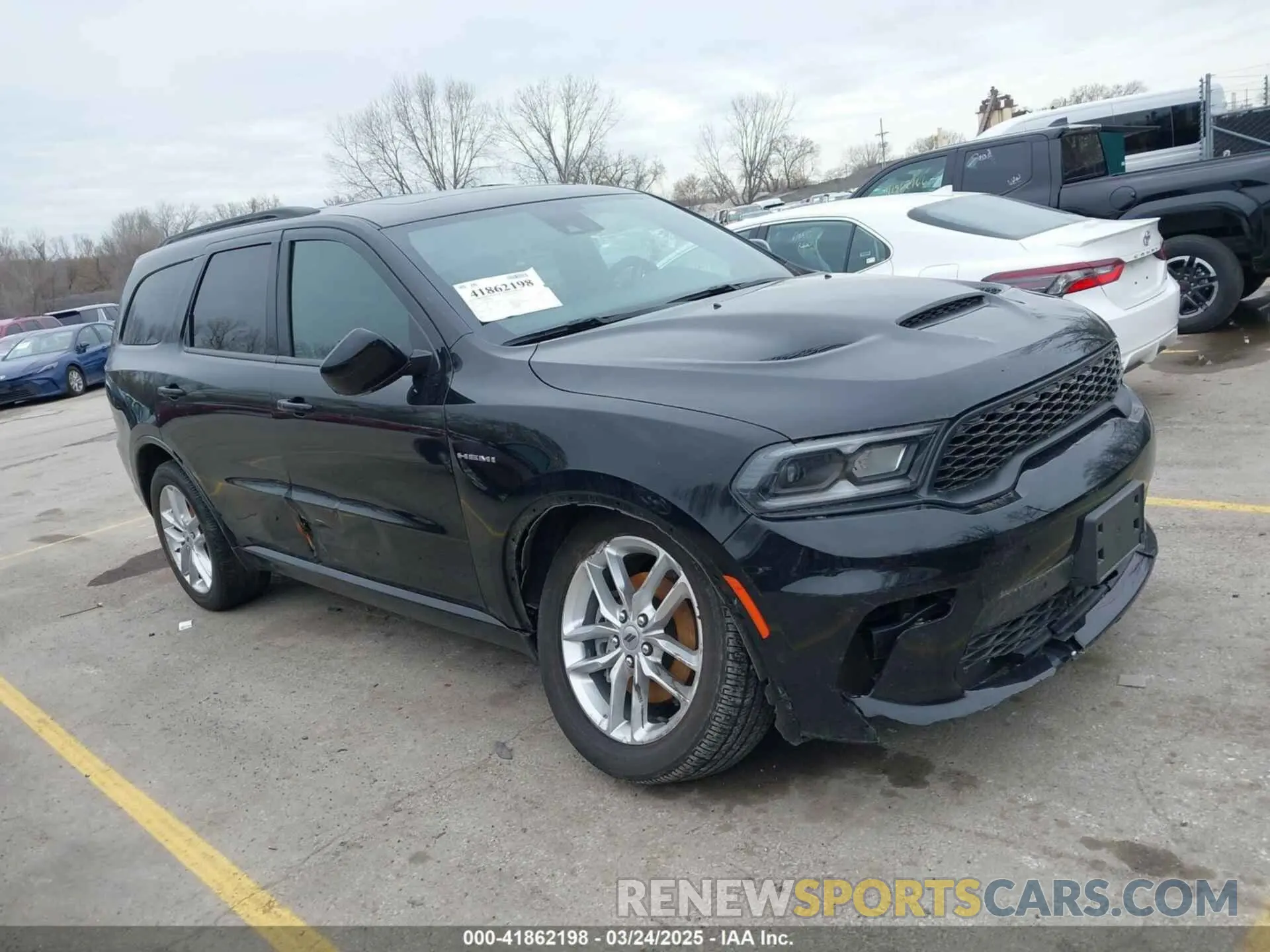 1 fotografías del automóvil dañado 1C4SDJCT5RC143997 DODGE DURANGO 2024