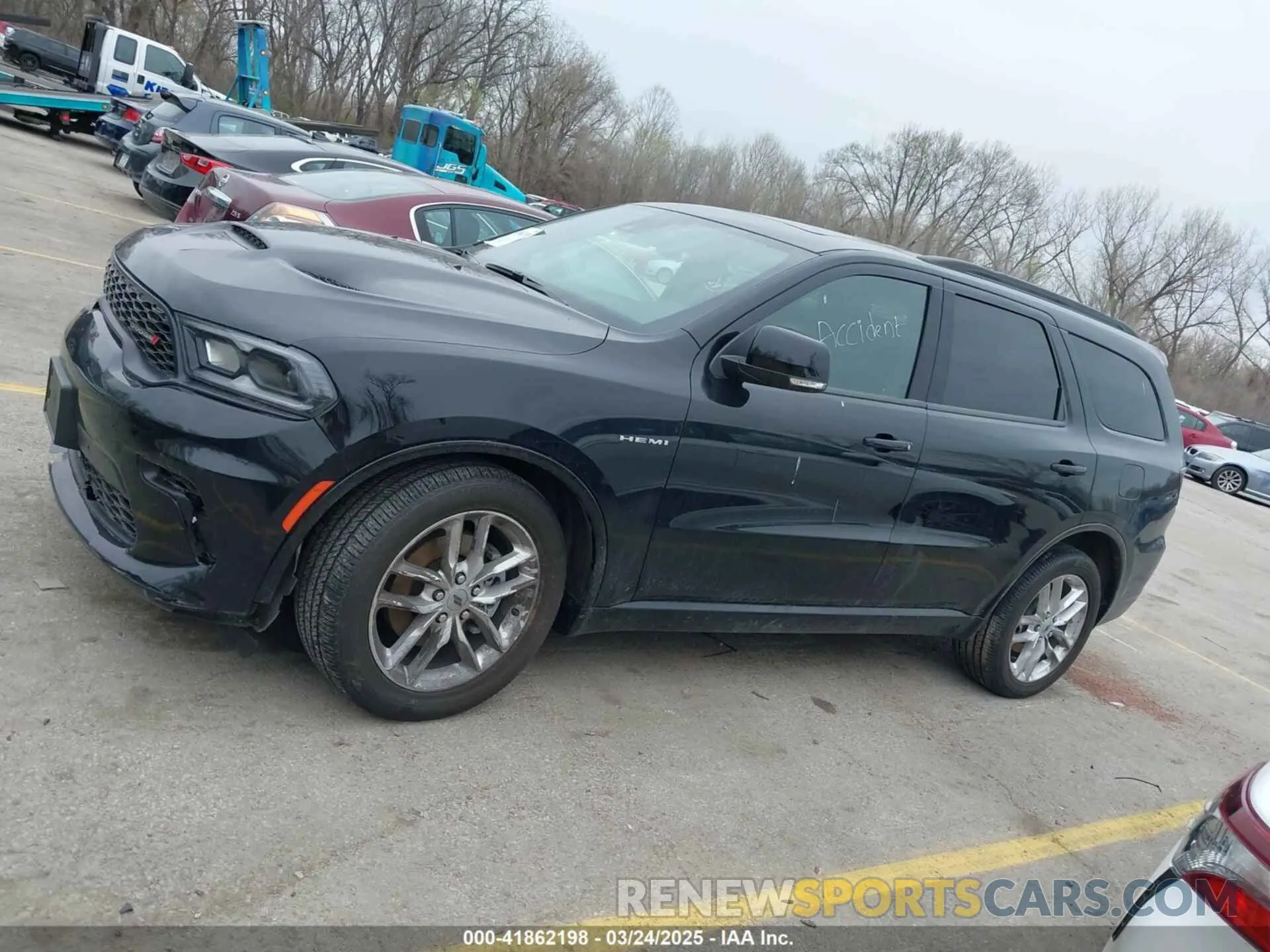 14 fotografías del automóvil dañado 1C4SDJCT5RC143997 DODGE DURANGO 2024