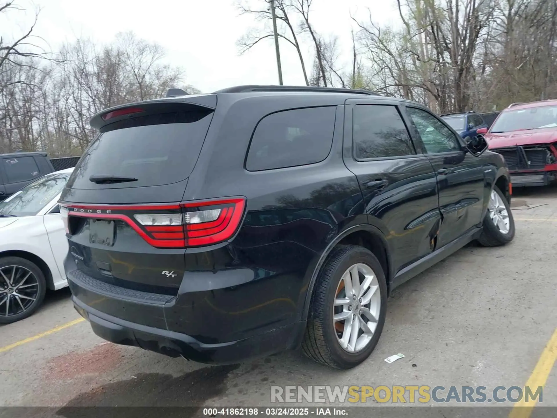 4 fotografías del automóvil dañado 1C4SDJCT5RC143997 DODGE DURANGO 2024