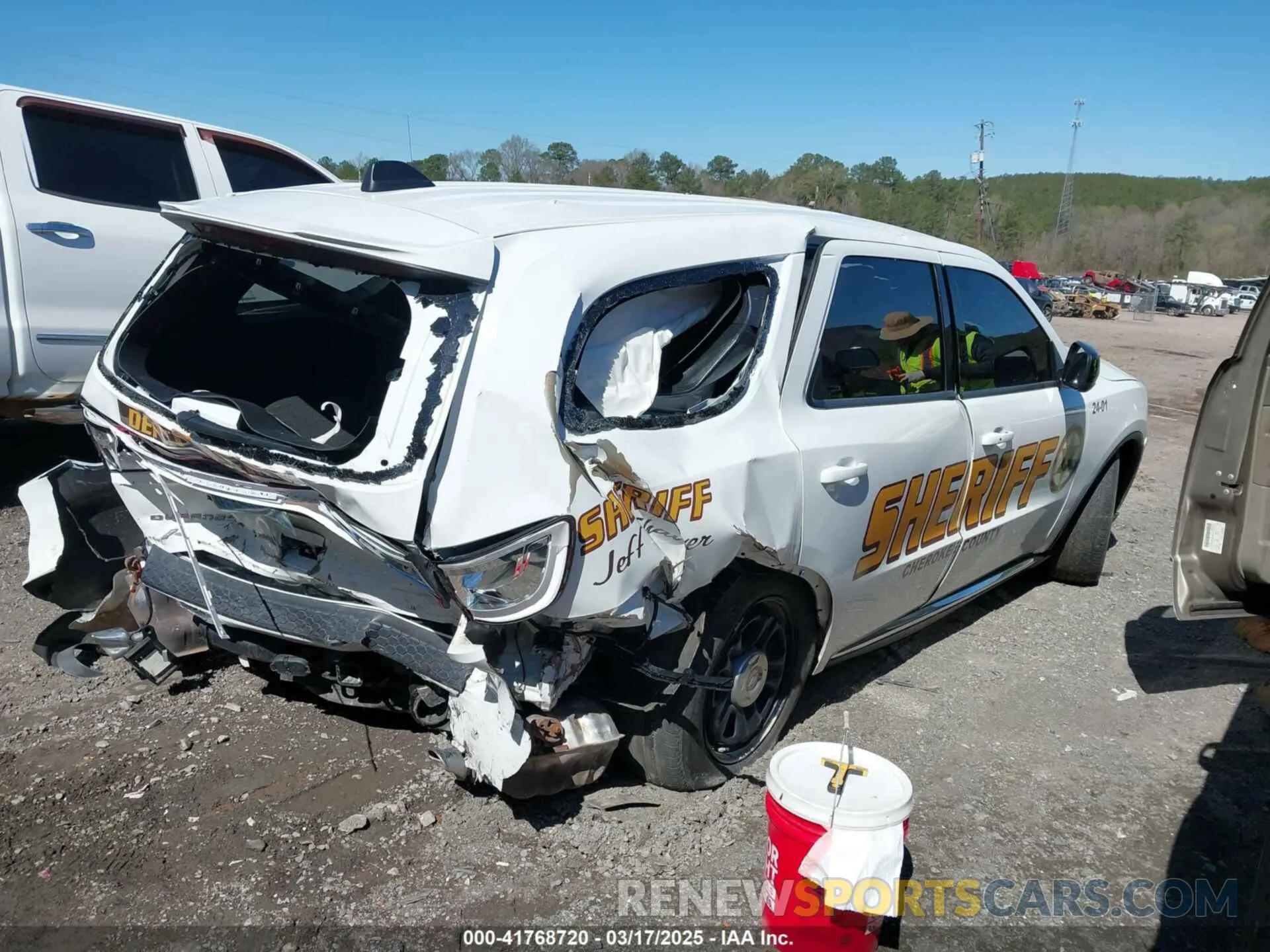 4 fotografías del automóvil dañado 1C4SDJFT4RC138690 DODGE DURANGO 2024