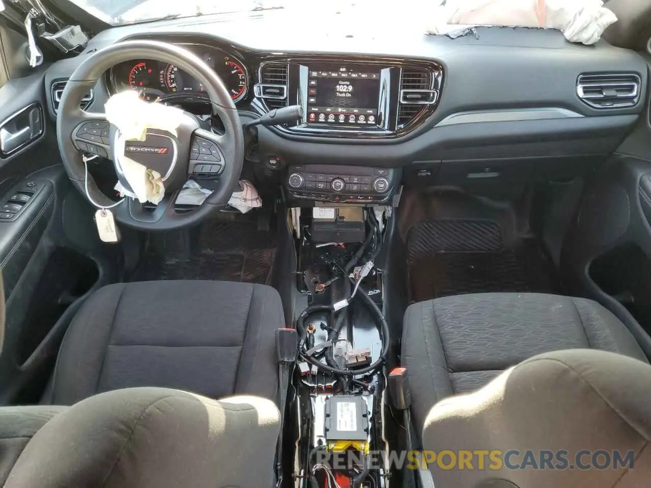 8 fotografías del automóvil dañado 1C4SDJFT4RC198792 DODGE DURANGO 2024