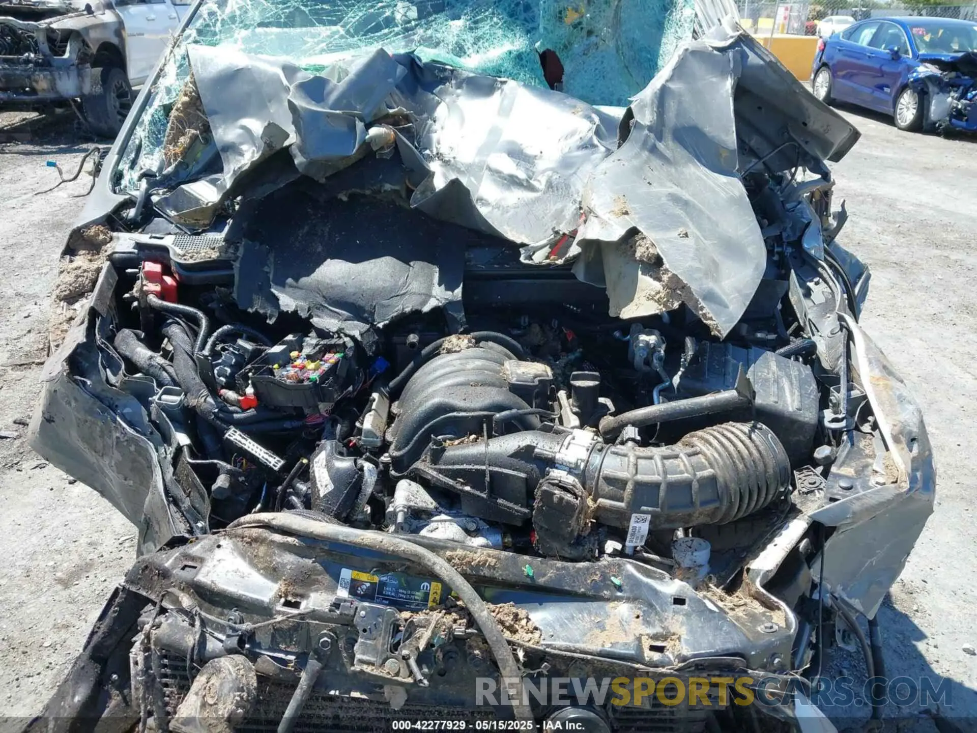 10 fotografías del automóvil dañado 1C4SDJGJ7RC153536 DODGE DURANGO 2024