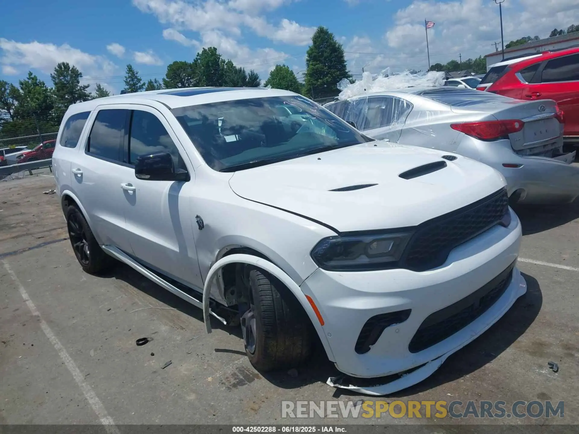 14 fotografías del automóvil dañado 1C4SDJH9XRC193839 DODGE DURANGO 2024