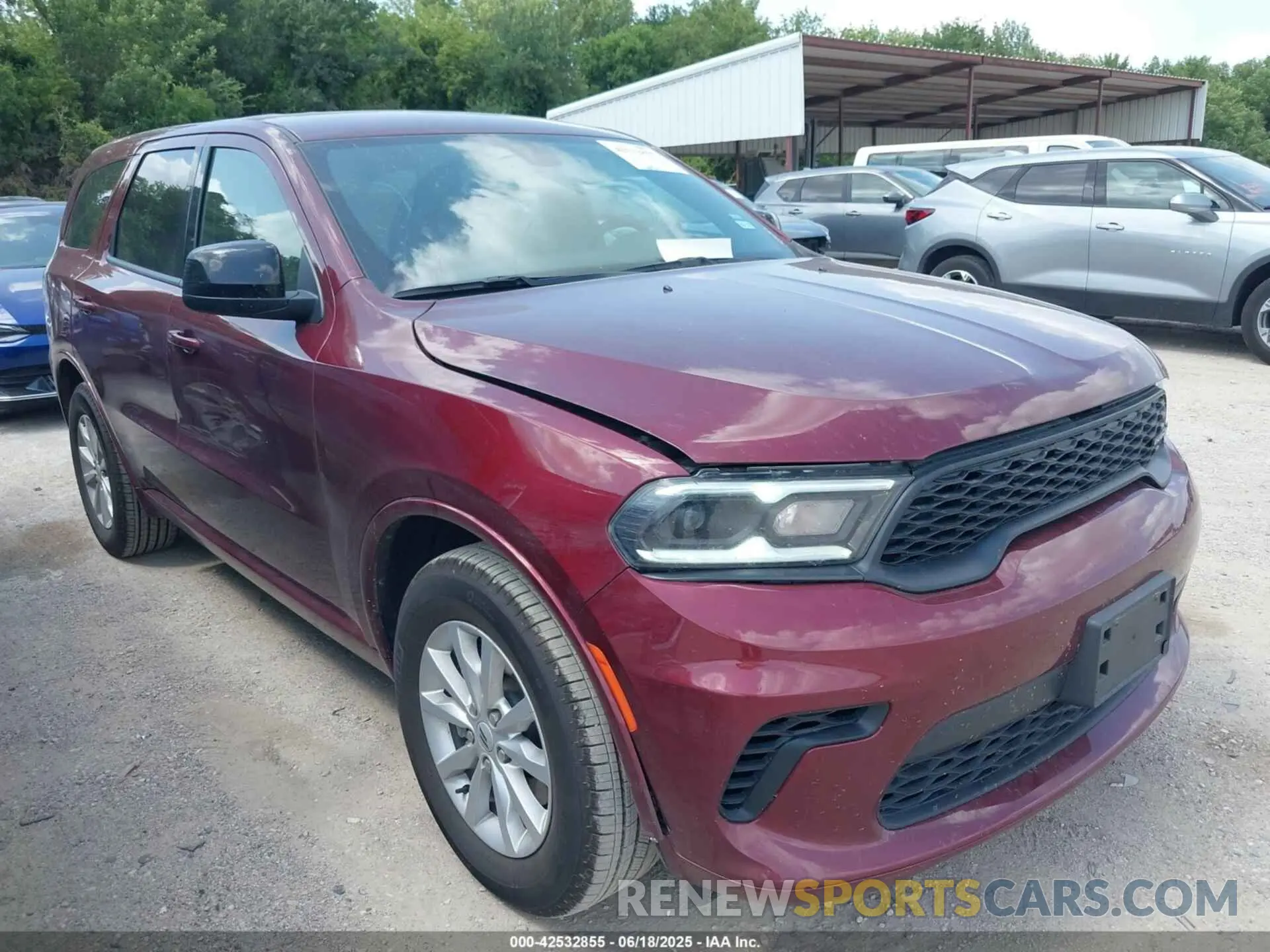 1 fotografías del automóvil dañado 1C4RDHDG8SC530803 DODGE DURANGO 2025