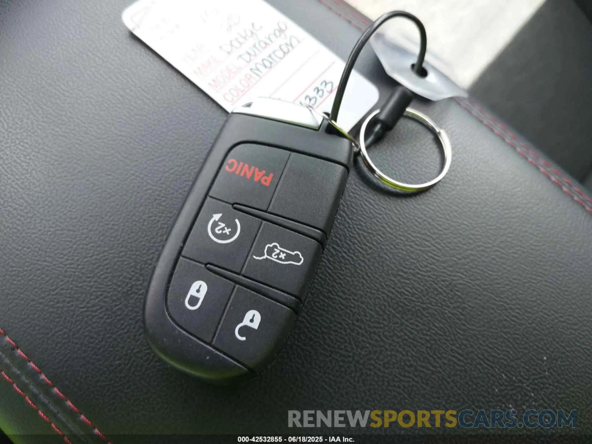 11 fotografías del automóvil dañado 1C4RDHDG8SC530803 DODGE DURANGO 2025