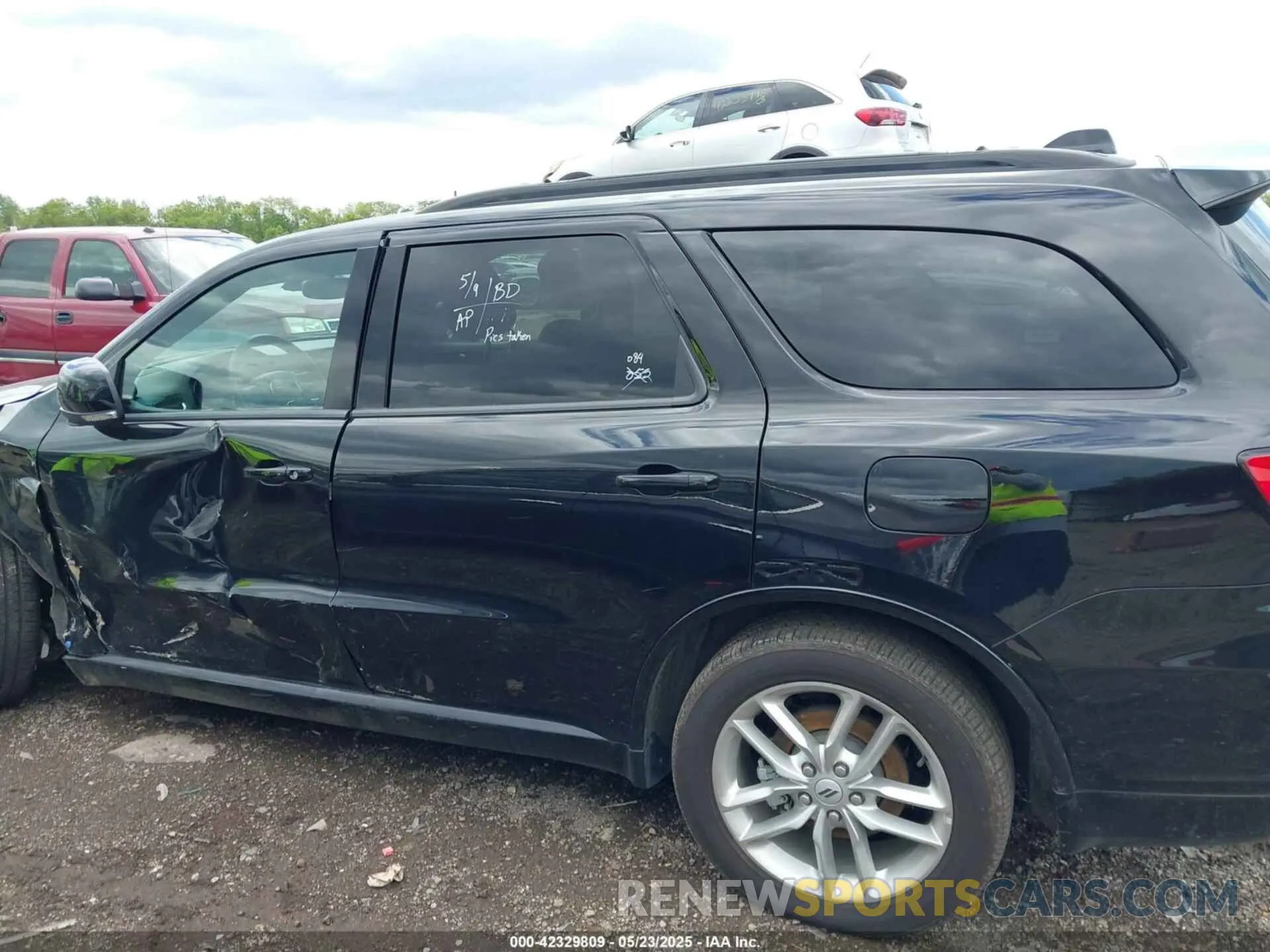 14 fotografías del automóvil dañado 1C4RDJDG1SC517771 DODGE DURANGO 2025