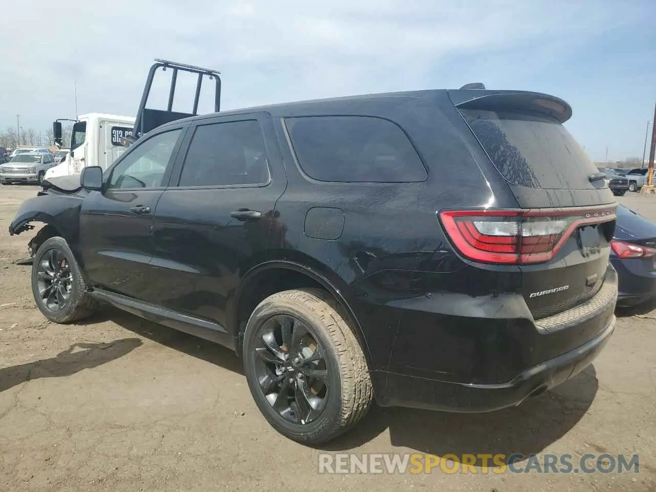 2 fotografías del automóvil dañado 1C4RDJDG1SC533873 DODGE DURANGO 2025