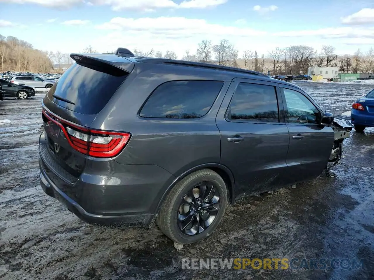 3 fotografías del automóvil dañado 1C4RDJDG5SC516798 DODGE DURANGO 2025