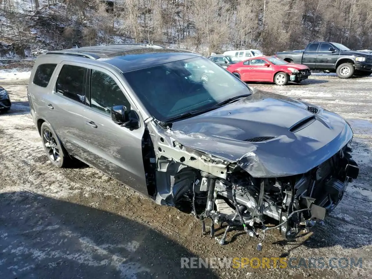 4 fotografías del automóvil dañado 1C4RDJDG5SC516798 DODGE DURANGO 2025