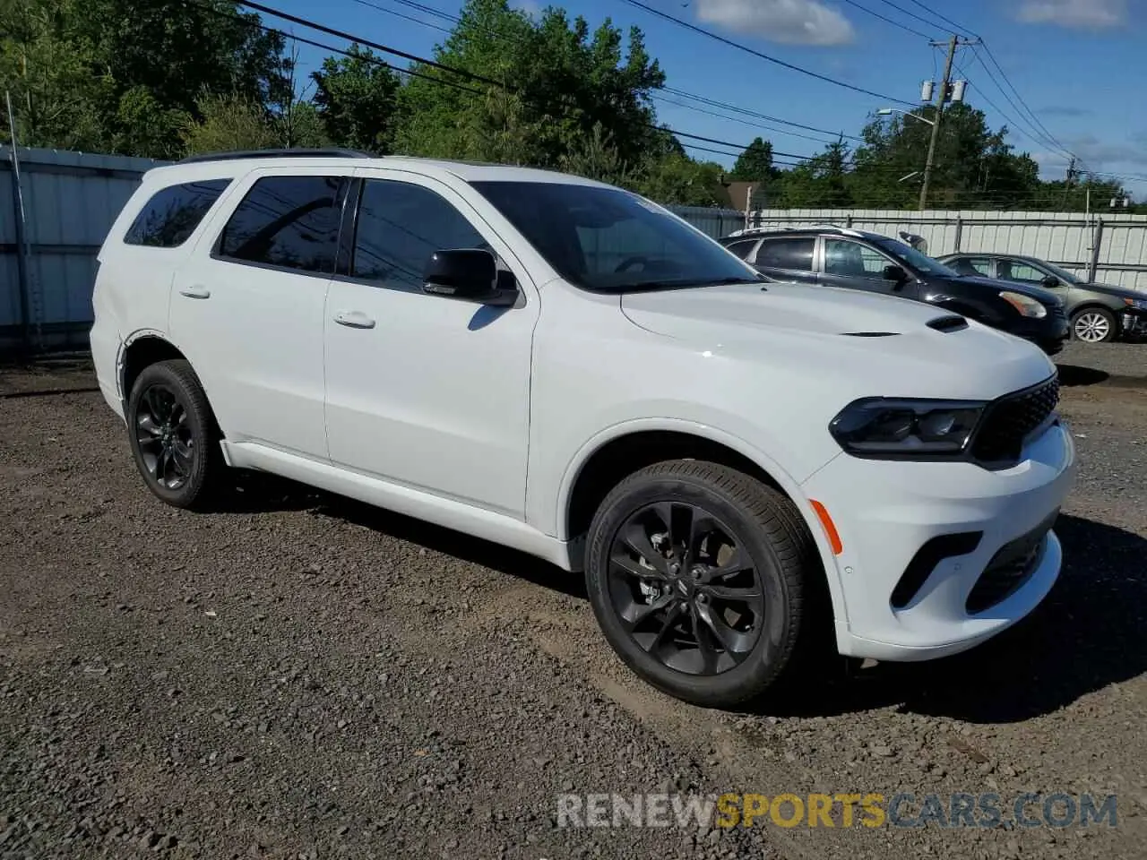 4 fotografías del automóvil dañado 1C4RDJDG7SC520612 DODGE DURANGO 2025