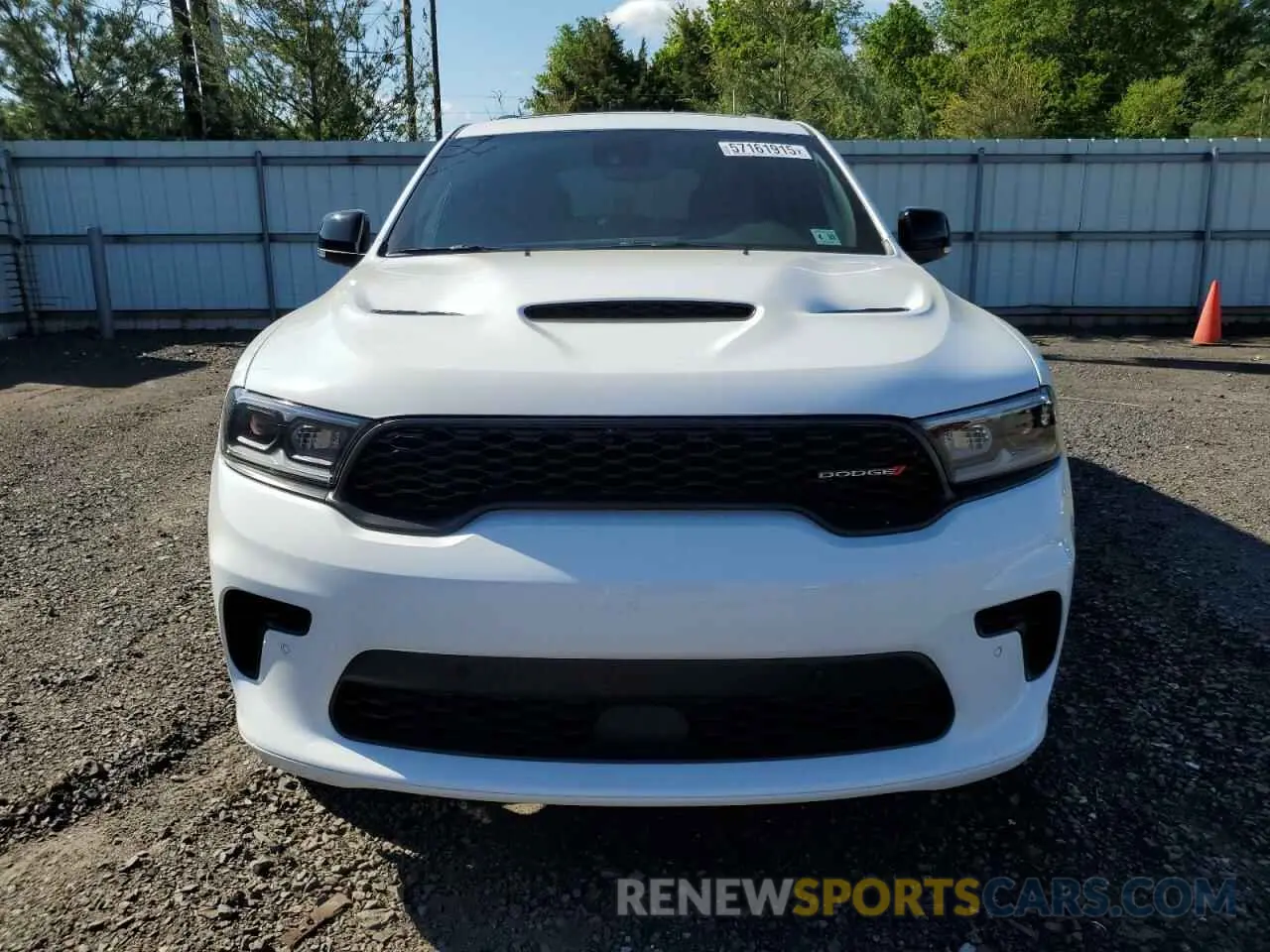 5 fotografías del automóvil dañado 1C4RDJDG7SC520612 DODGE DURANGO 2025