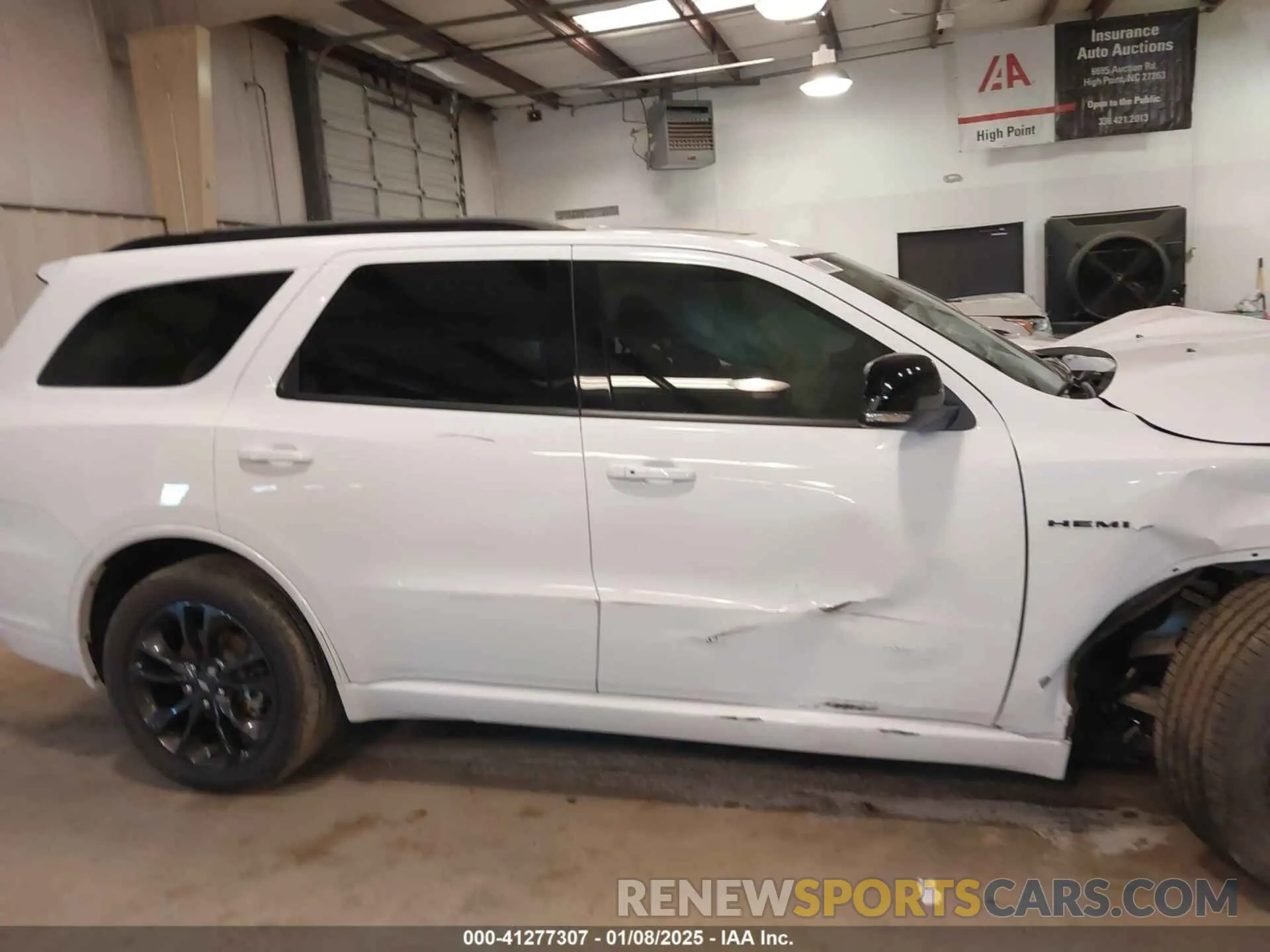 12 fotografías del automóvil dañado 1C4SDJCT1SC503496 DODGE DURANGO 2025