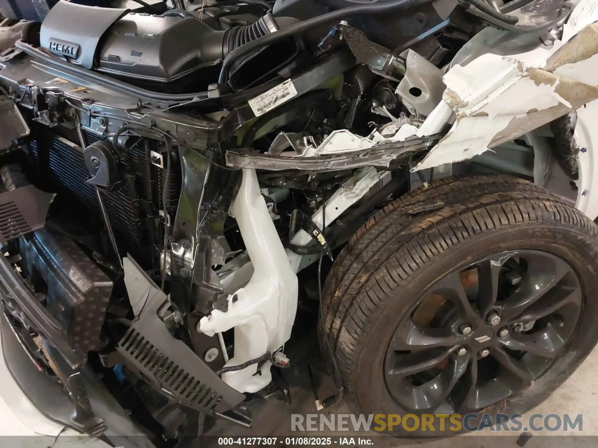 6 fotografías del automóvil dañado 1C4SDJCT1SC503496 DODGE DURANGO 2025