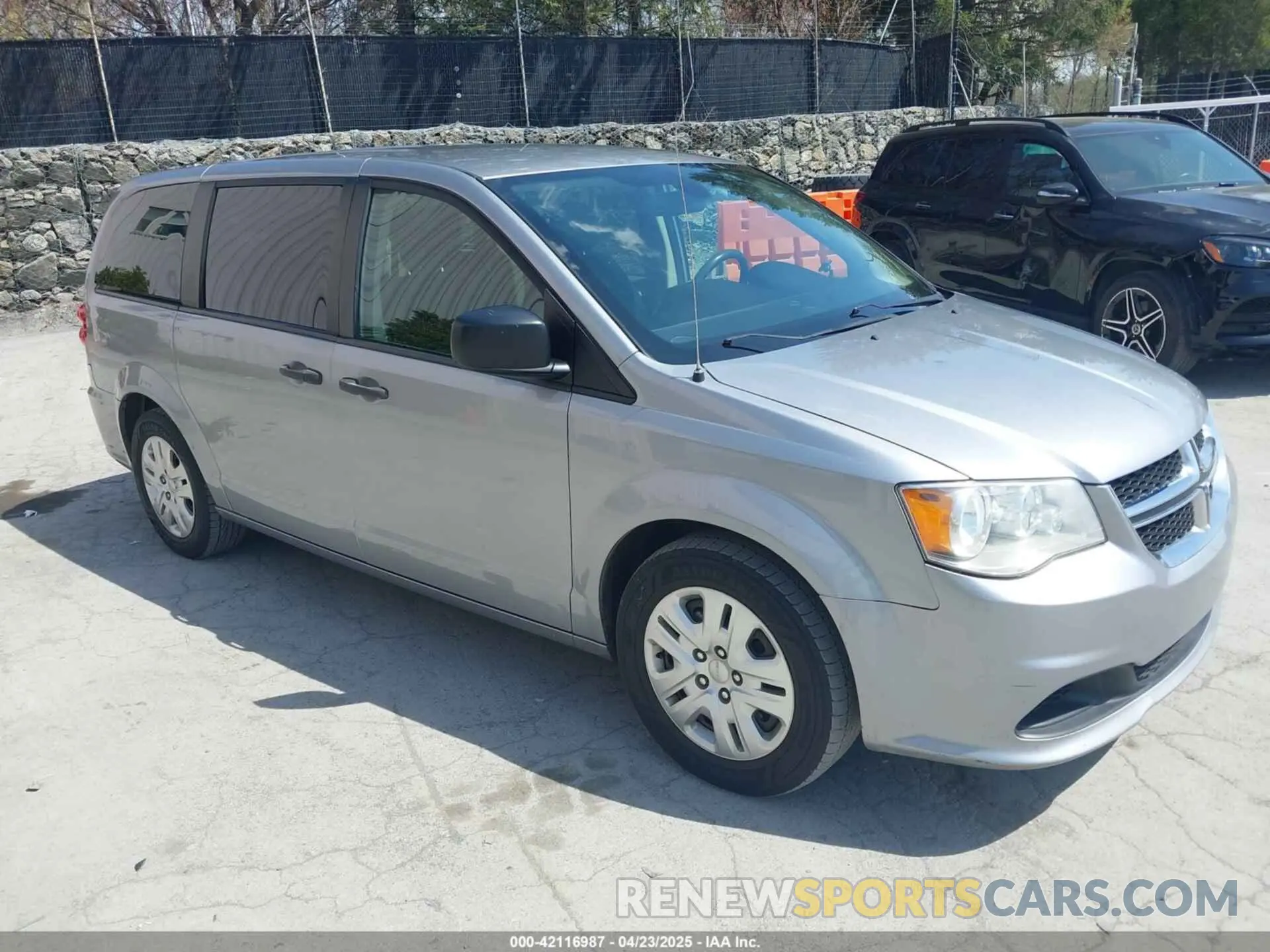 1 fotografías del automóvil dañado 2C4RDGBG0KR805228 DODGE GRAND CARAVAN 2019