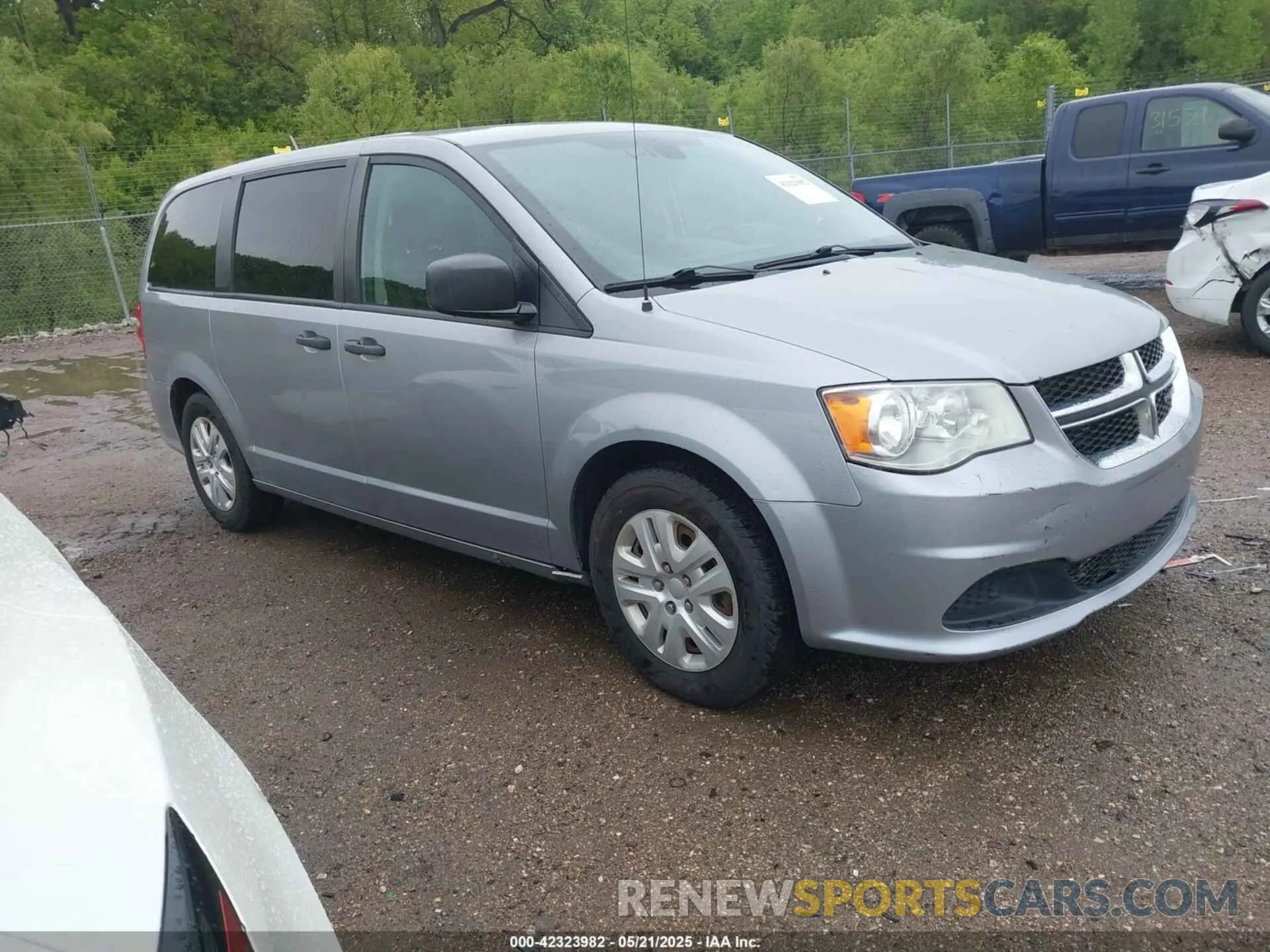 1 fotografías del automóvil dañado 2C4RDGBG1KR801690 DODGE GRAND CARAVAN 2019