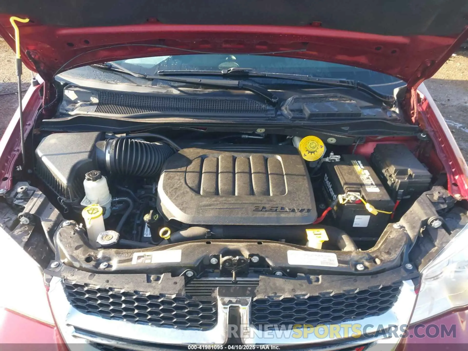 10 fotografías del automóvil dañado 2C4RDGBG1KR803438 DODGE GRAND CARAVAN 2019