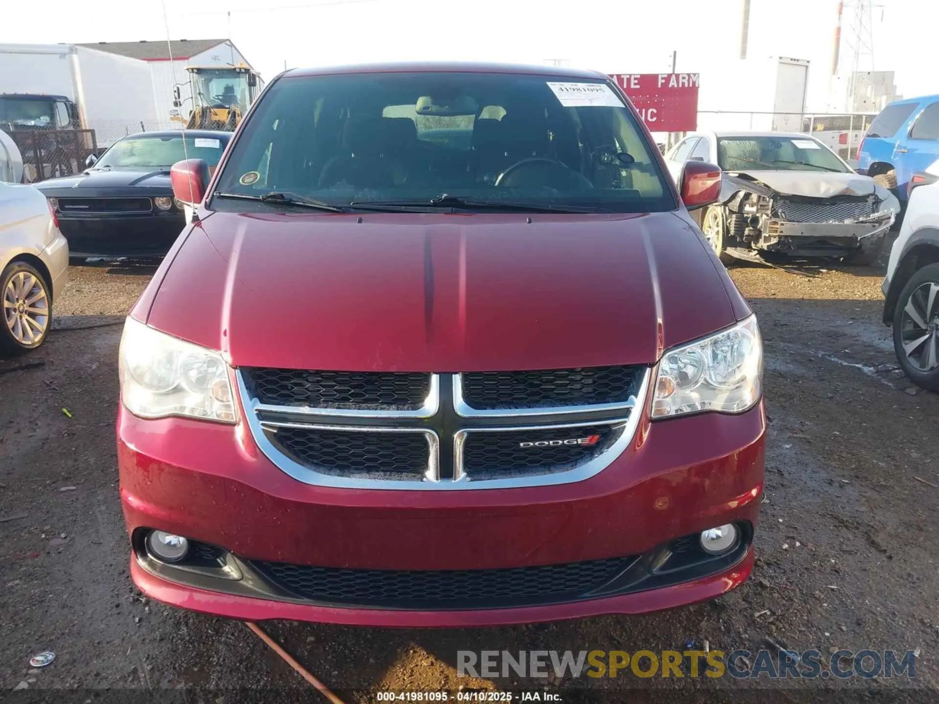 12 fotografías del automóvil dañado 2C4RDGBG1KR803438 DODGE GRAND CARAVAN 2019
