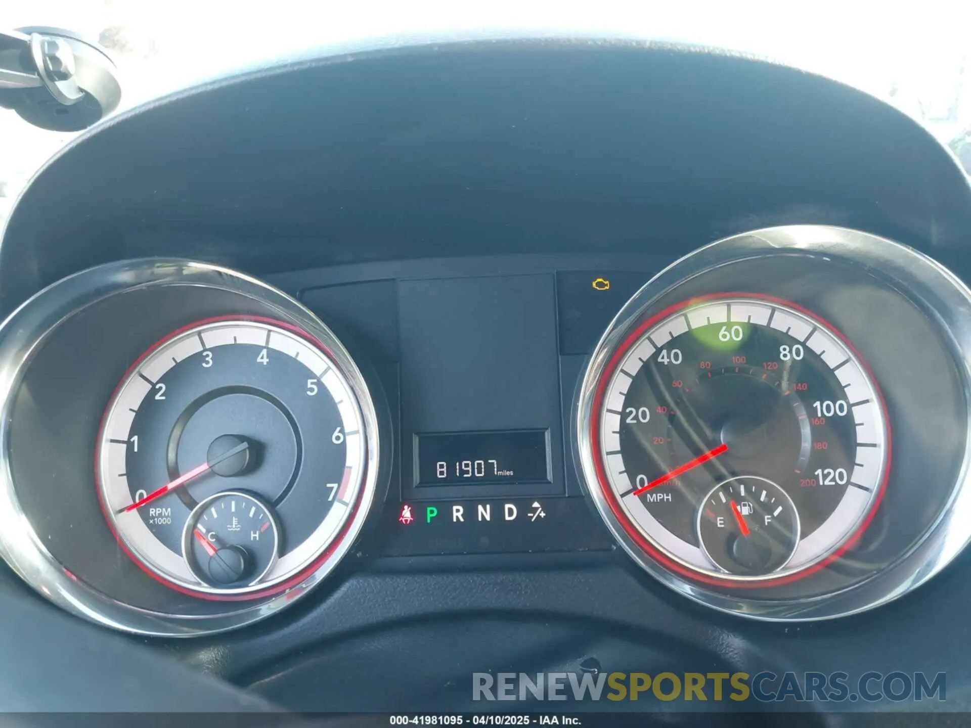 7 fotografías del automóvil dañado 2C4RDGBG1KR803438 DODGE GRAND CARAVAN 2019