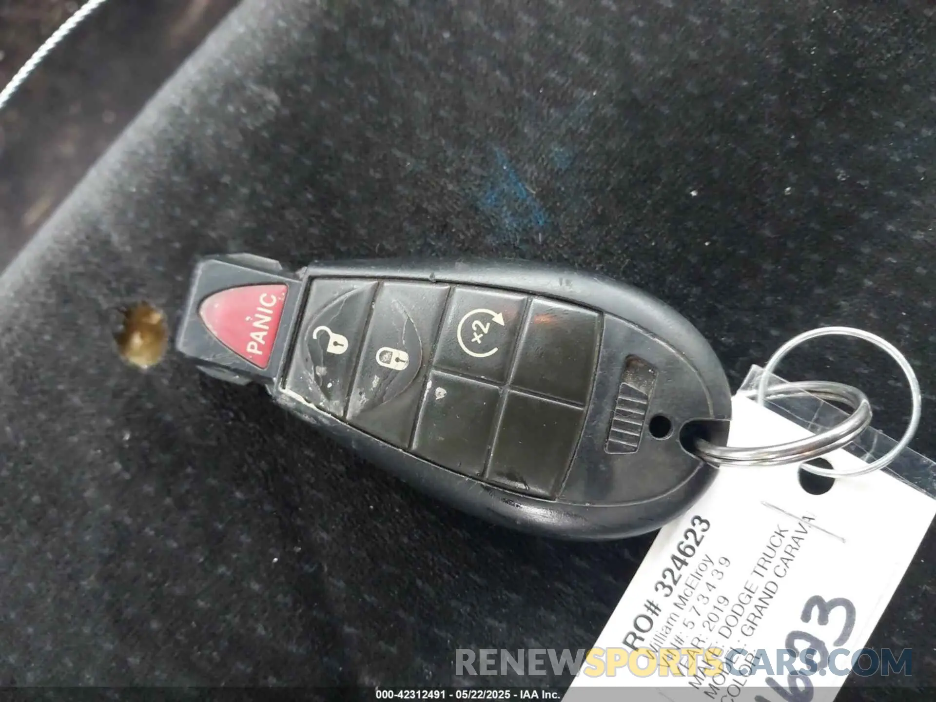 11 fotografías del automóvil dañado 2C4RDGBG2KR573439 DODGE GRAND CARAVAN 2019