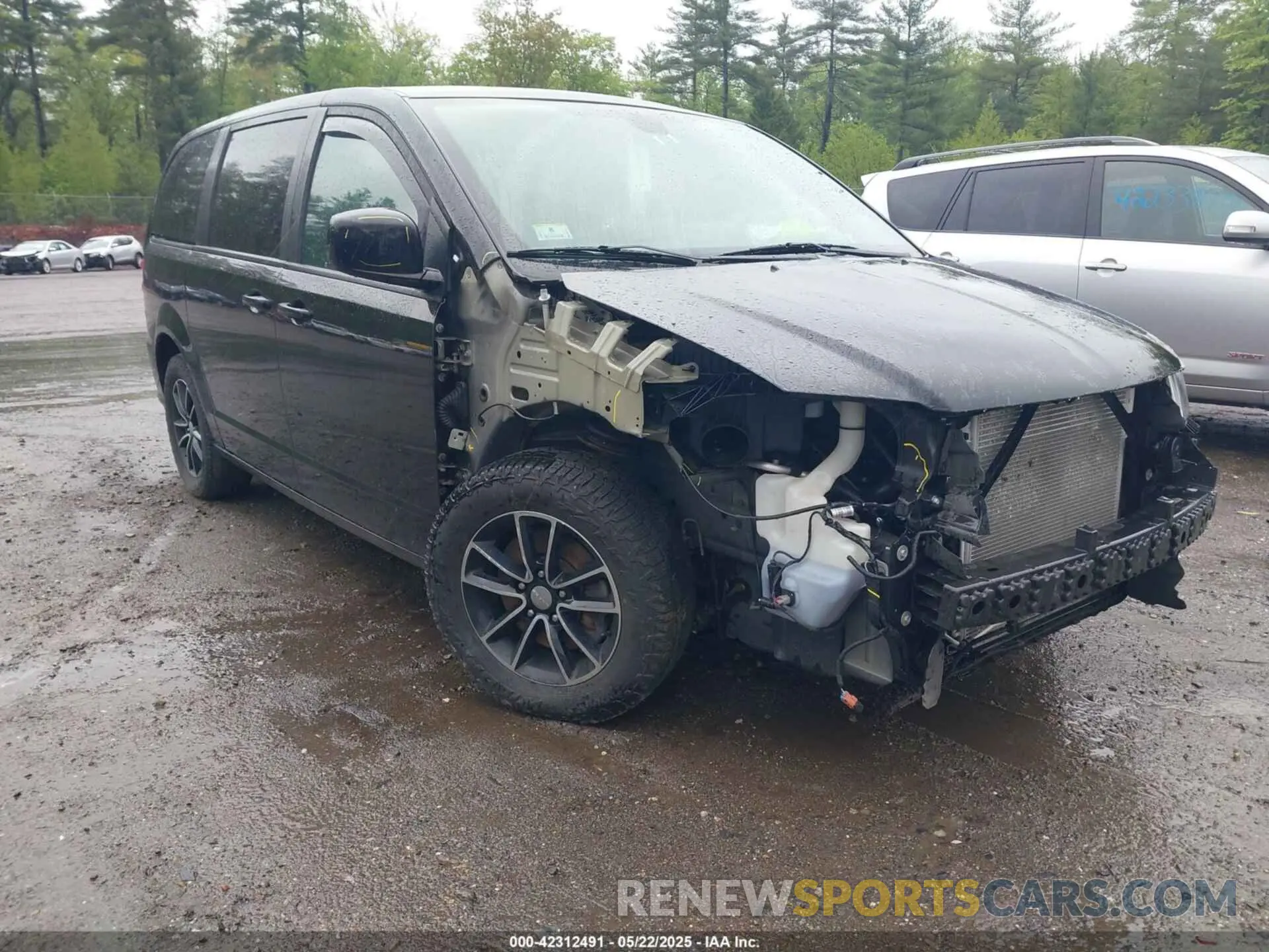 6 fotografías del automóvil dañado 2C4RDGBG2KR573439 DODGE GRAND CARAVAN 2019