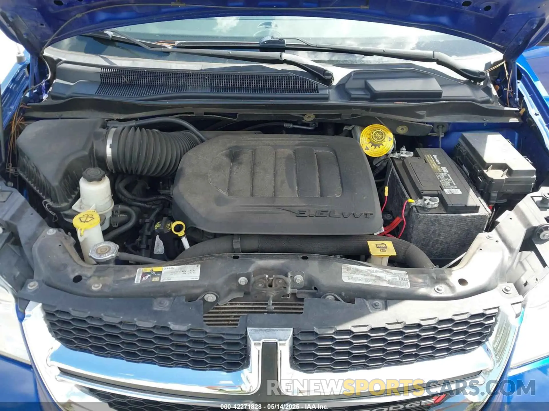 10 fotografías del automóvil dañado 2C4RDGBG3KR553507 DODGE GRAND CARAVAN 2019