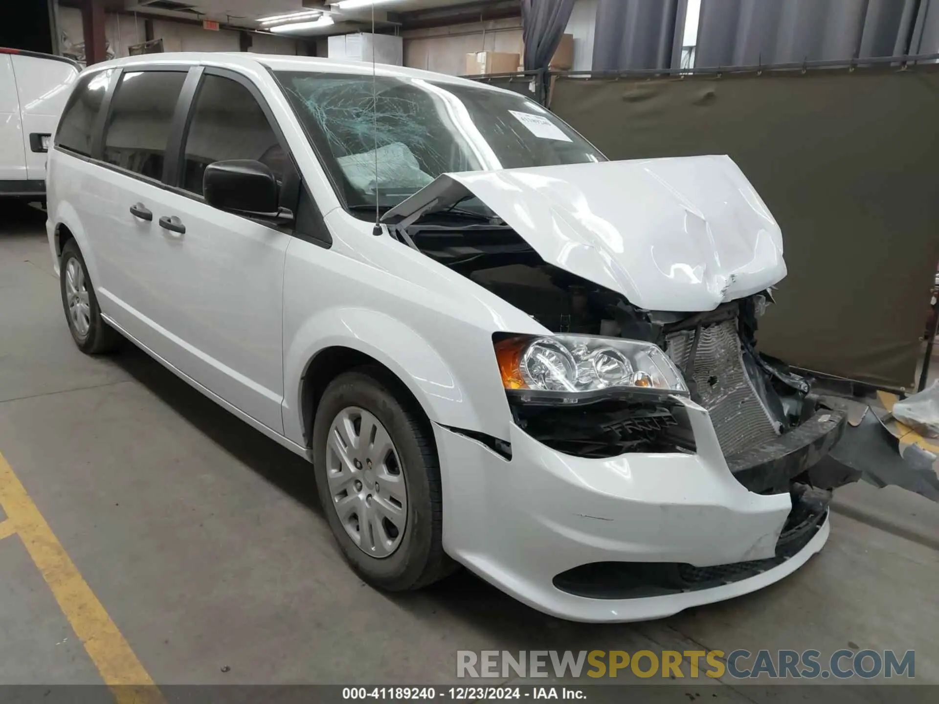1 fotografías del automóvil dañado 2C4RDGBG3KR601314 DODGE GRAND CARAVAN 2019