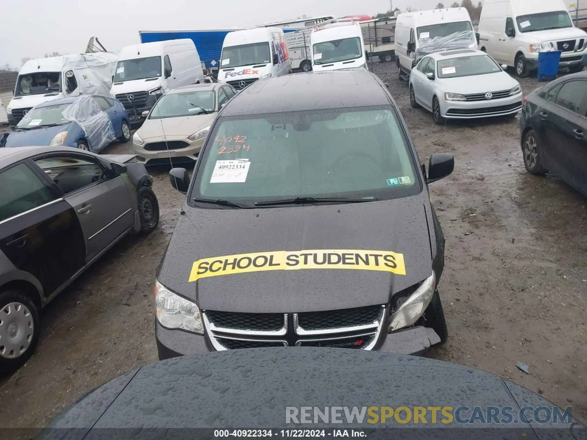 12 fotografías del automóvil dañado 2C4RDGBG3KR757062 DODGE GRAND CARAVAN 2019