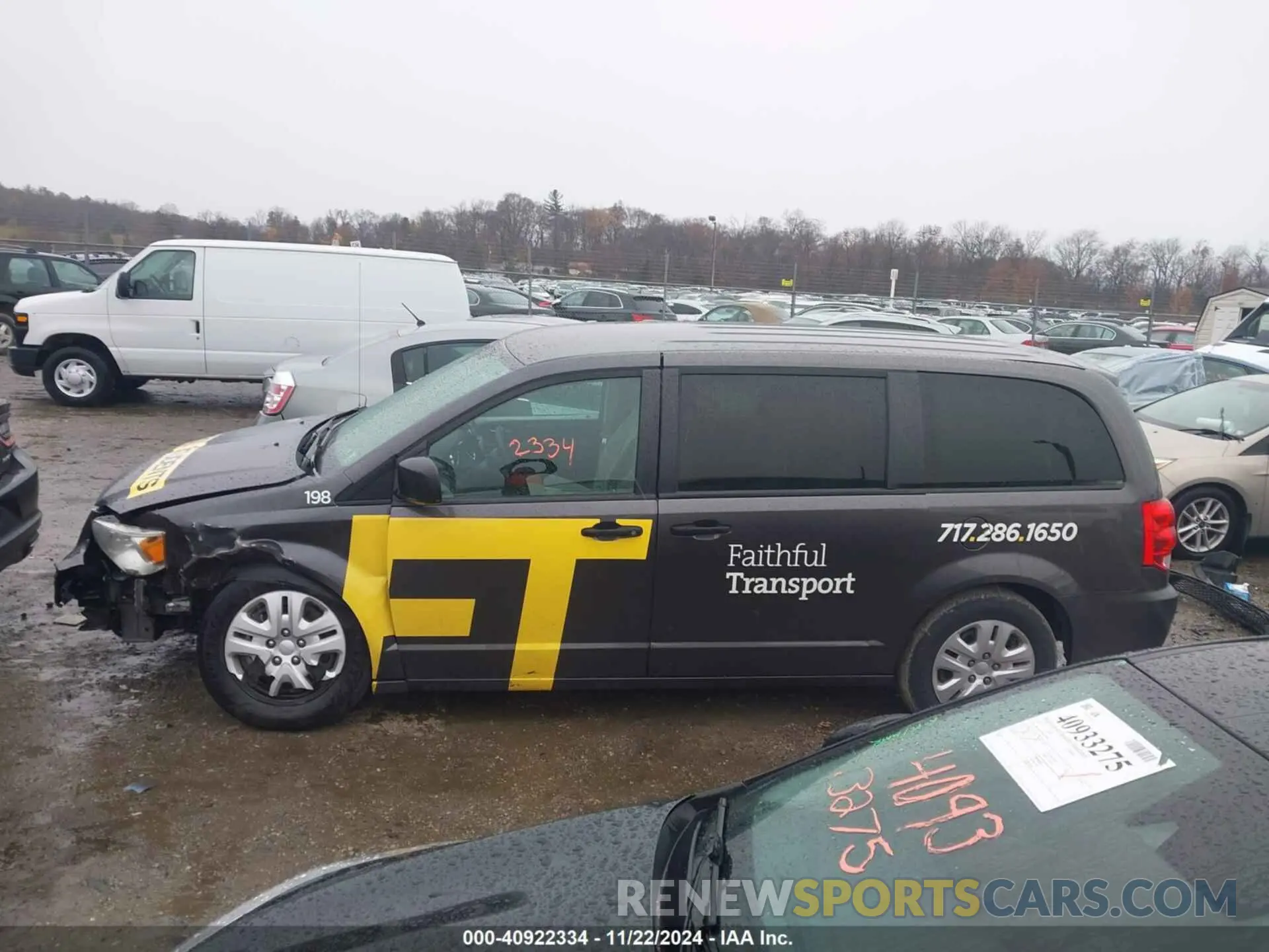 14 fotografías del automóvil dañado 2C4RDGBG3KR757062 DODGE GRAND CARAVAN 2019