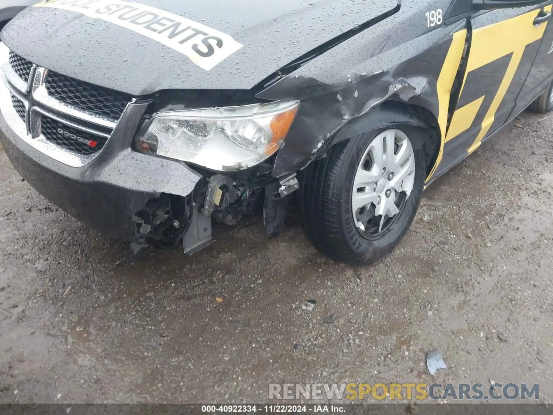 6 fotografías del automóvil dañado 2C4RDGBG3KR757062 DODGE GRAND CARAVAN 2019