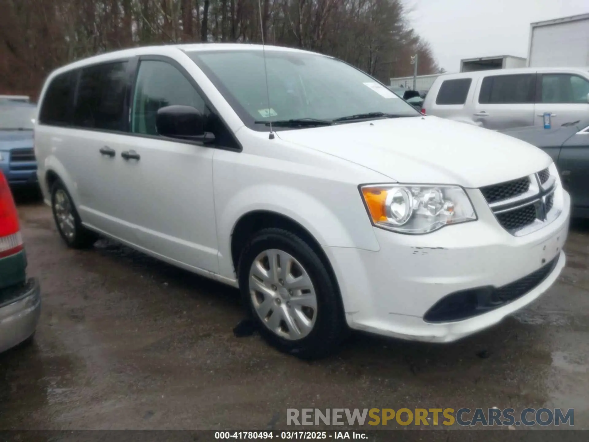 1 fotografías del automóvil dañado 2C4RDGBG4KR643362 DODGE GRAND CARAVAN 2019