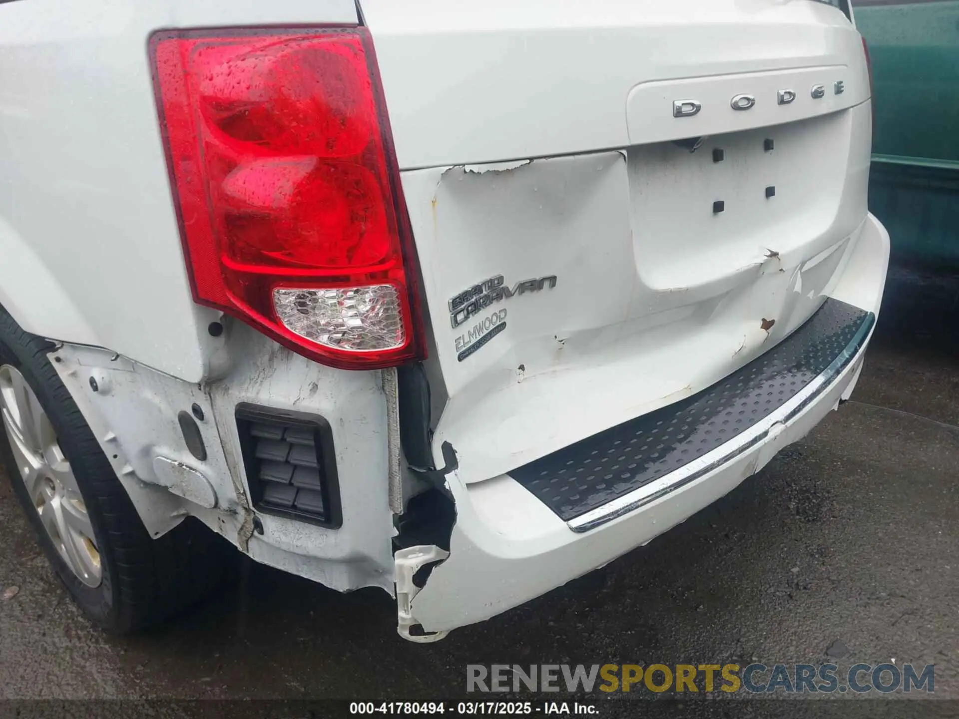 6 fotografías del automóvil dañado 2C4RDGBG4KR643362 DODGE GRAND CARAVAN 2019