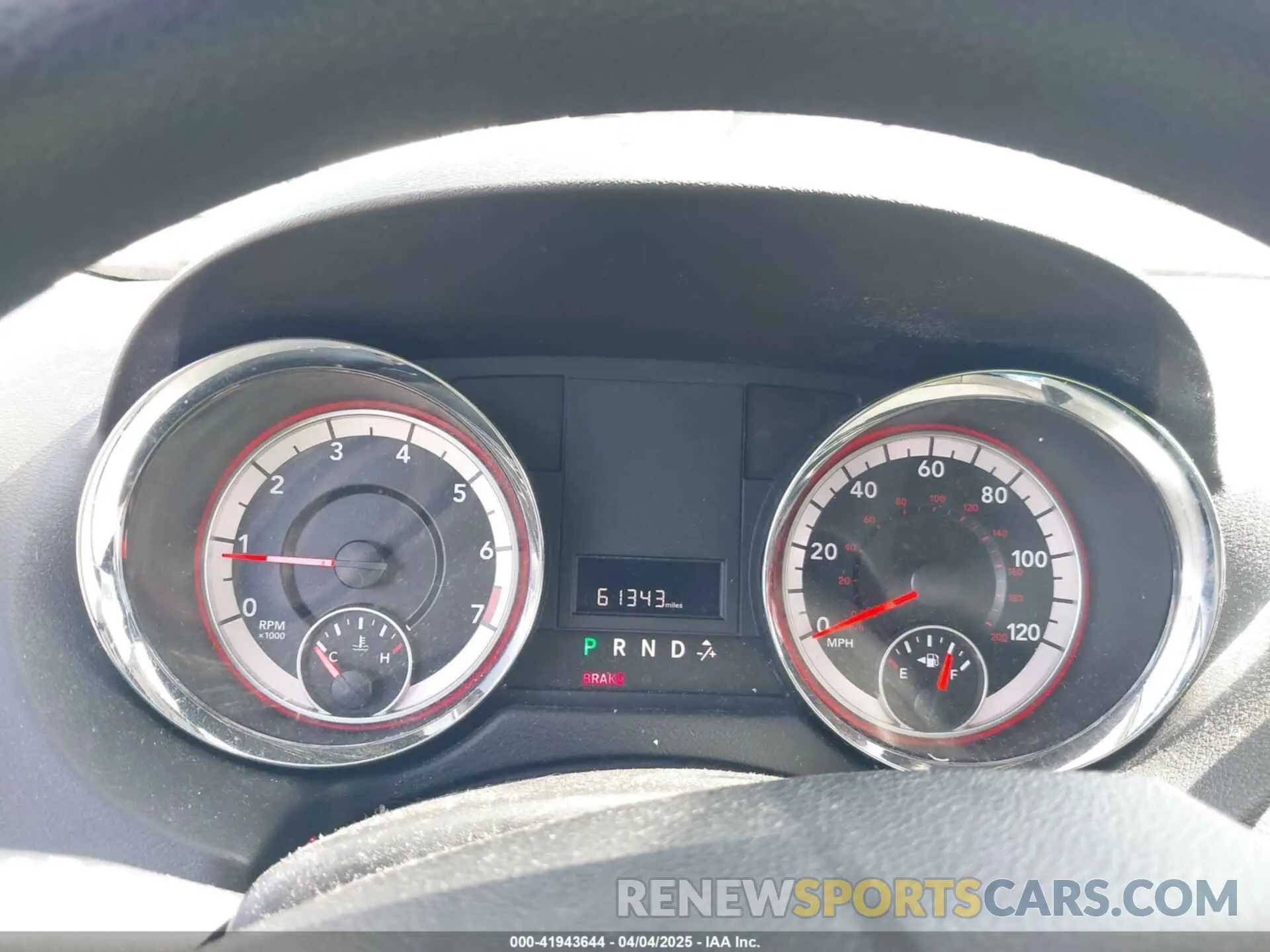 7 fotografías del automóvil dañado 2C4RDGBG4KR684025 DODGE GRAND CARAVAN 2019