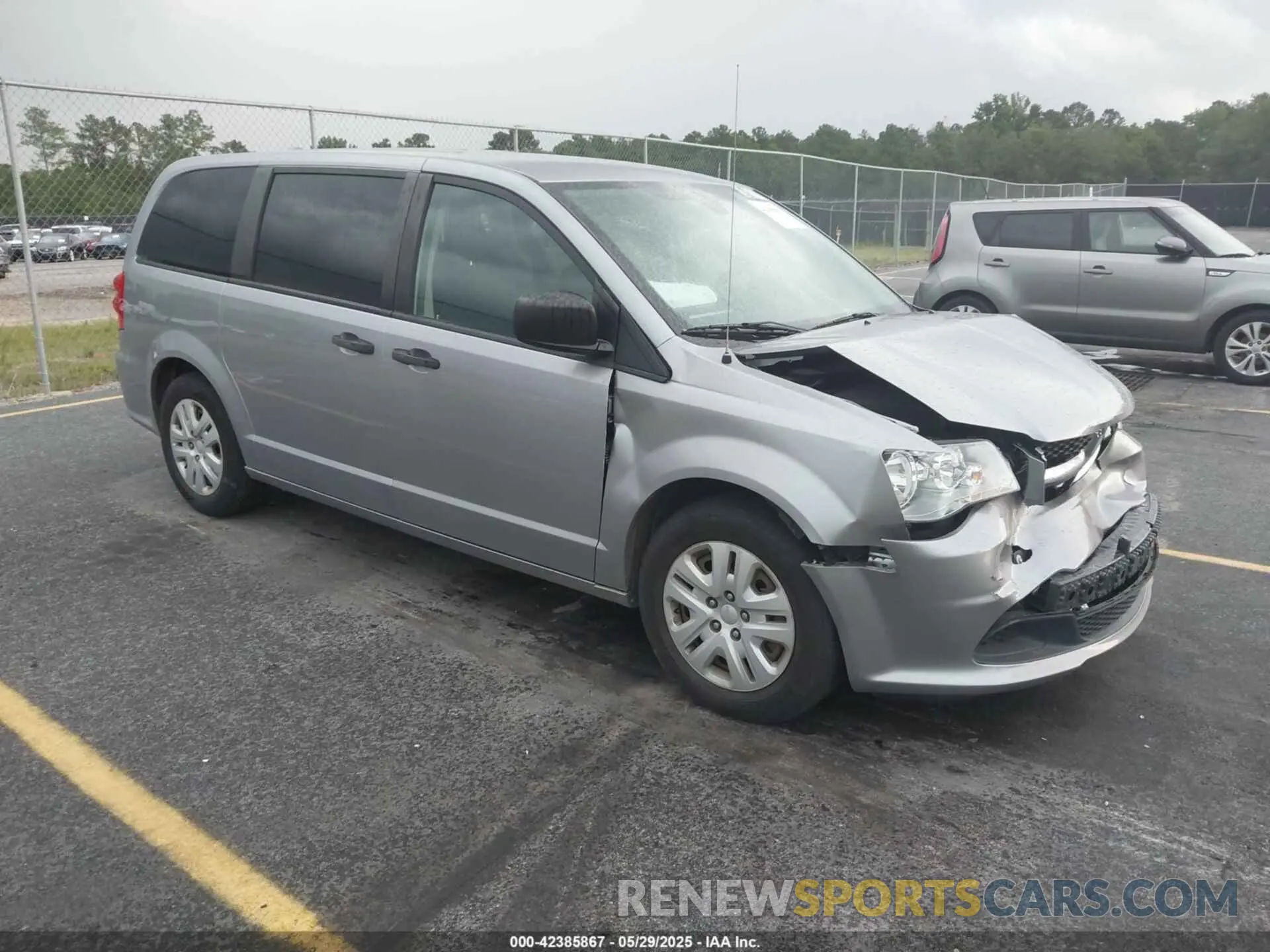 1 fotografías del automóvil dañado 2C4RDGBG4KR786358 DODGE GRAND CARAVAN 2019