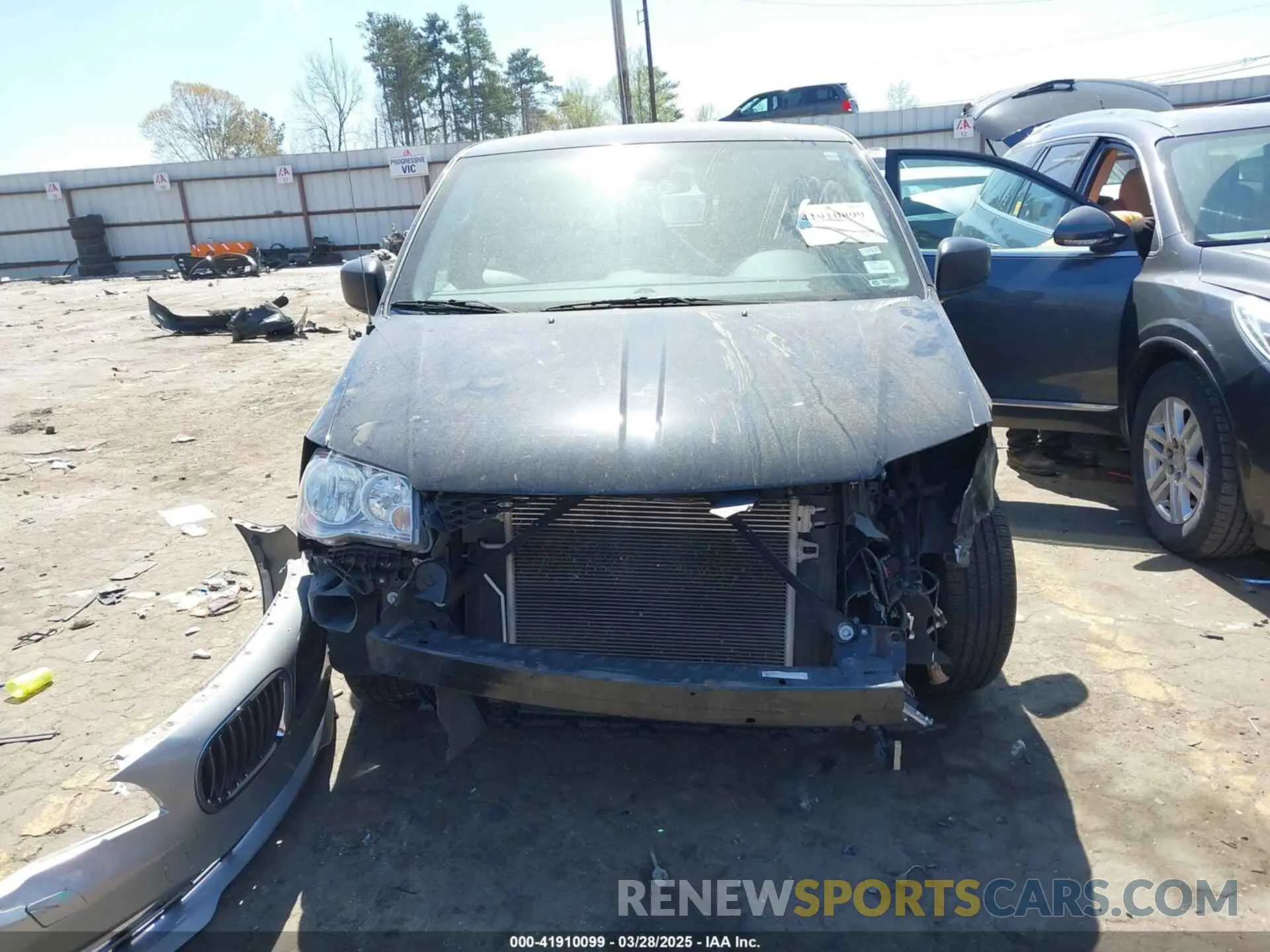 12 fotografías del automóvil dañado 2C4RDGBG7KR614258 DODGE GRAND CARAVAN 2019