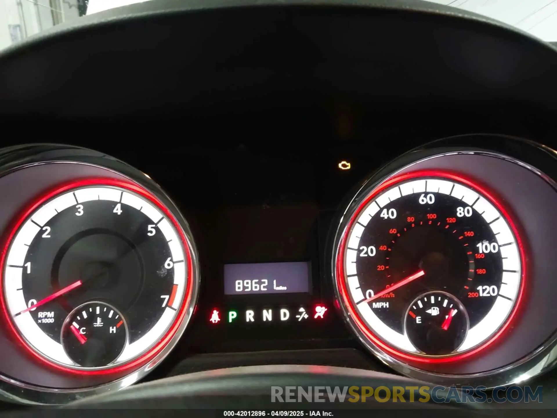 7 fotografías del automóvil dañado 2C4RDGBG8KR539229 DODGE GRAND CARAVAN 2019
