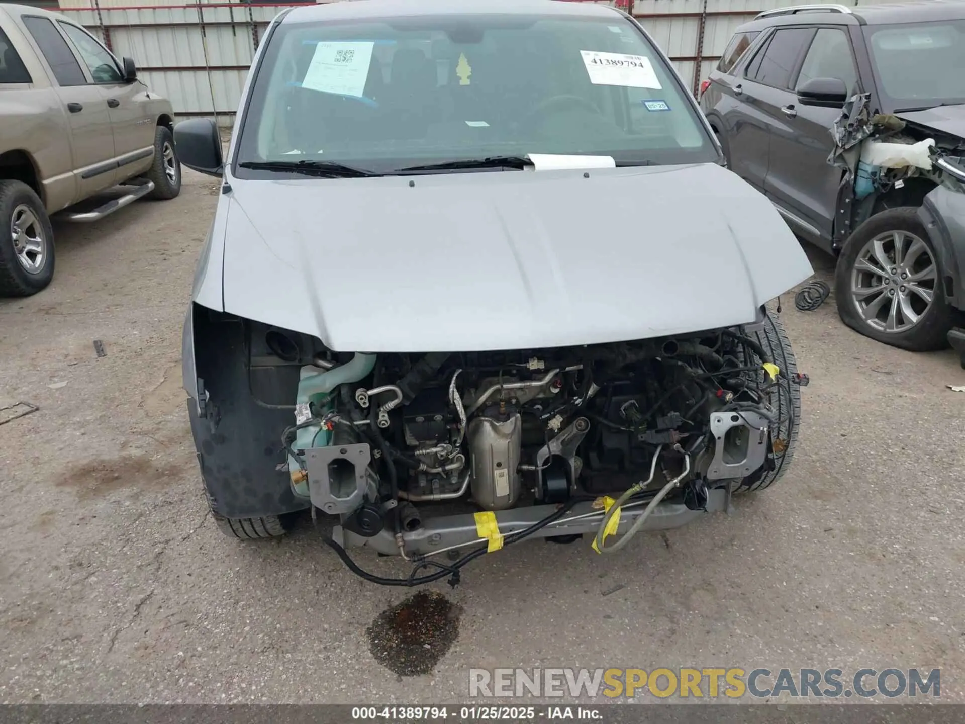 6 fotografías del automóvil dañado 2C4RDGBG8KR581187 DODGE GRAND CARAVAN 2019