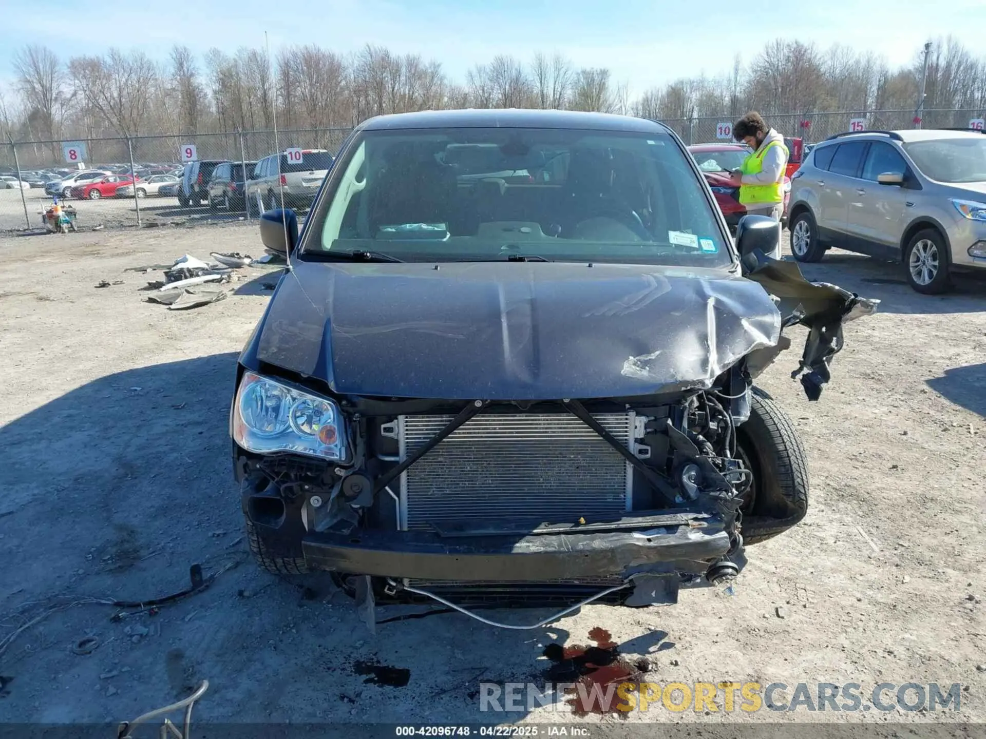 6 fotografías del automóvil dañado 2C4RDGBG8KR789439 DODGE GRAND CARAVAN 2019