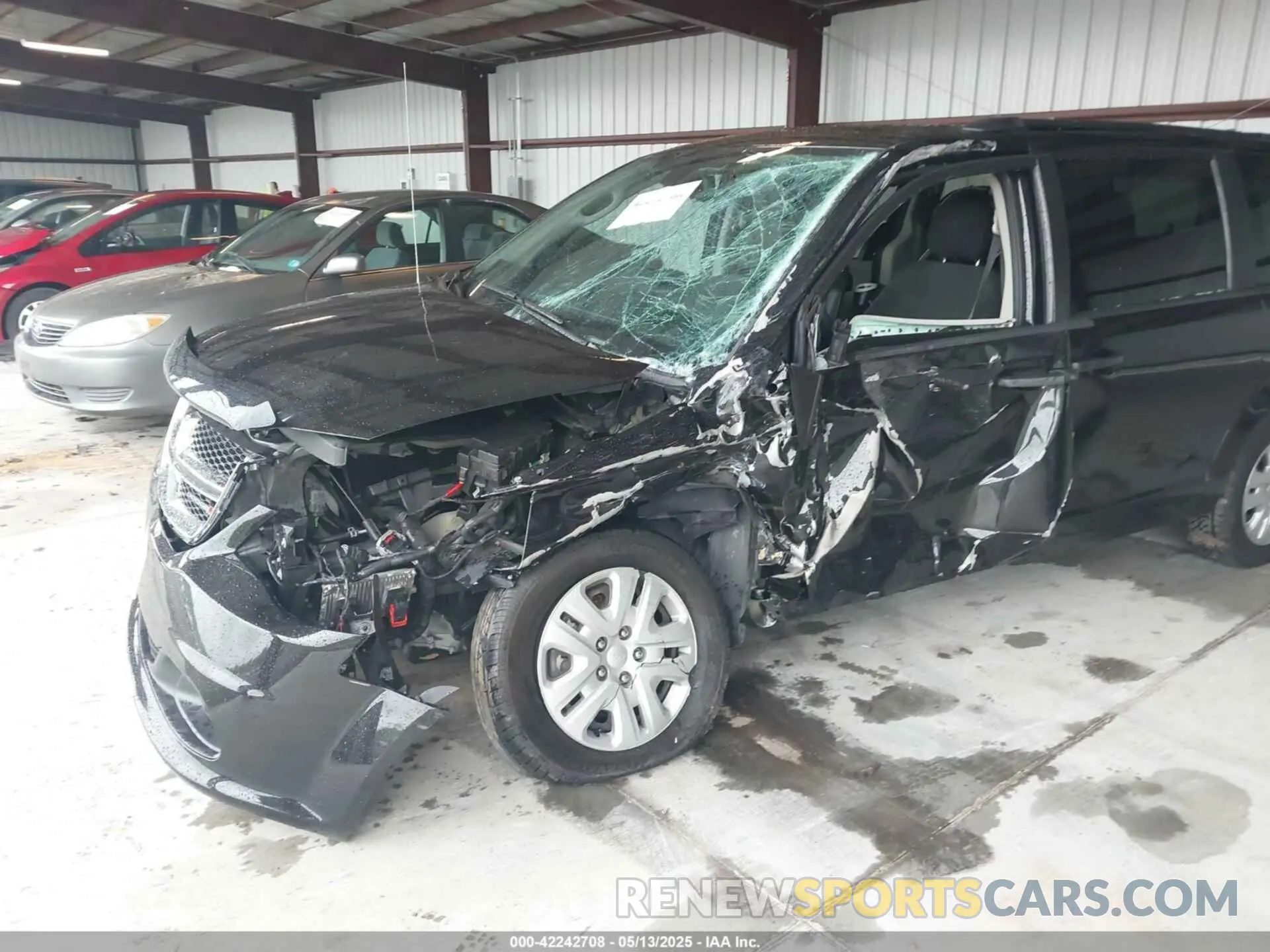 6 fotografías del automóvil dañado 2C4RDGBG8KR805963 DODGE GRAND CARAVAN 2019